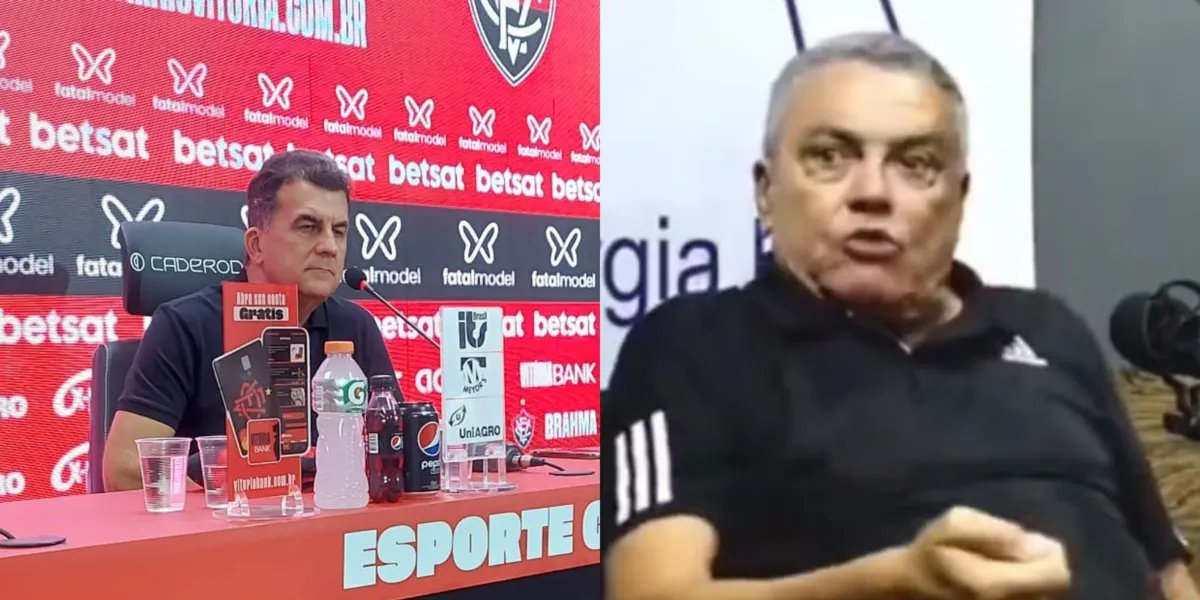 Fábio Mota repudia declarações de Paulo Carneiro em coletiva do Vitória