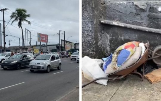 Homem é atropelado próximo a Feira de São Joaquim