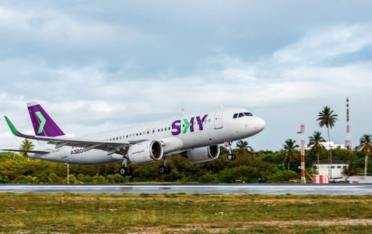 SKY Airline inicia voos diretos de Salvador para Santiago