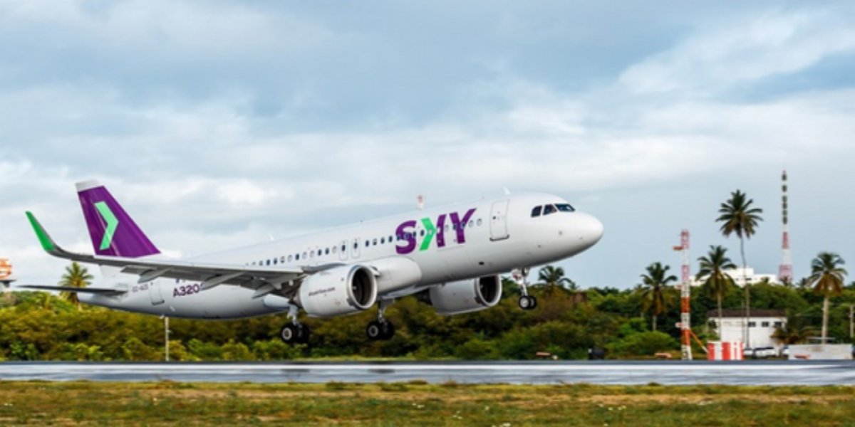 SKY Airline inicia voos diretos de Salvador para Santiago