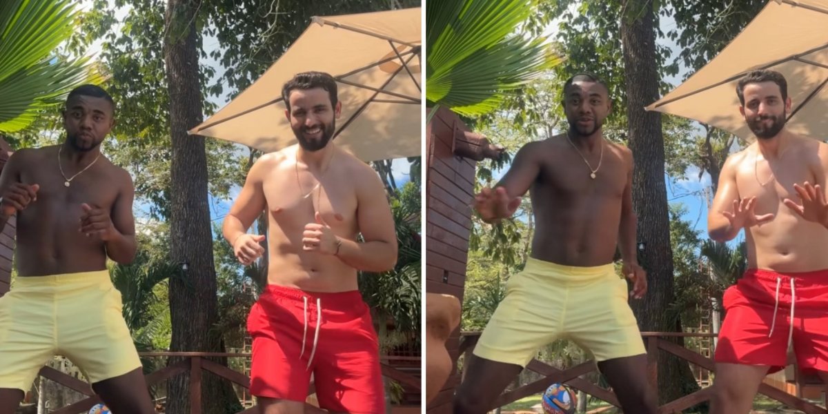 Davi dança hit ‘Calma Calabreso’ ao lado de Matteus Alegrete