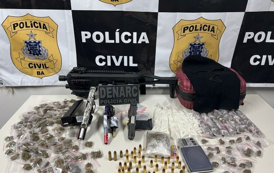 Polícia localiza suspeito de liderar tráfico do Subúrbio de Salvador em Berimbau