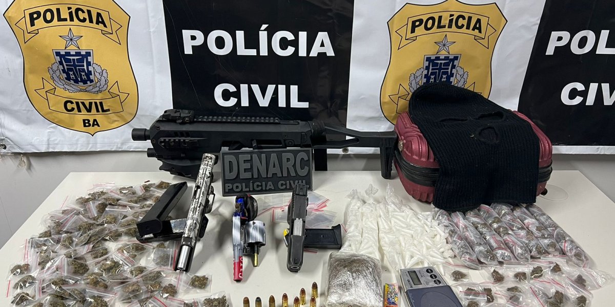 Polícia localiza suspeito de liderar tráfico do Subúrbio de Salvador em Berimbau