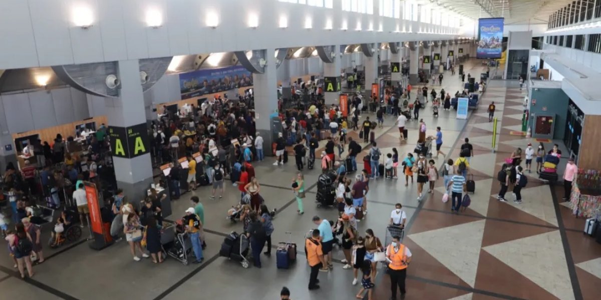 Governo da Bahia estima alta em aeroportos no mês de julho