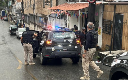 Polícia Civil realiza ação de crimes contra o patrimônio