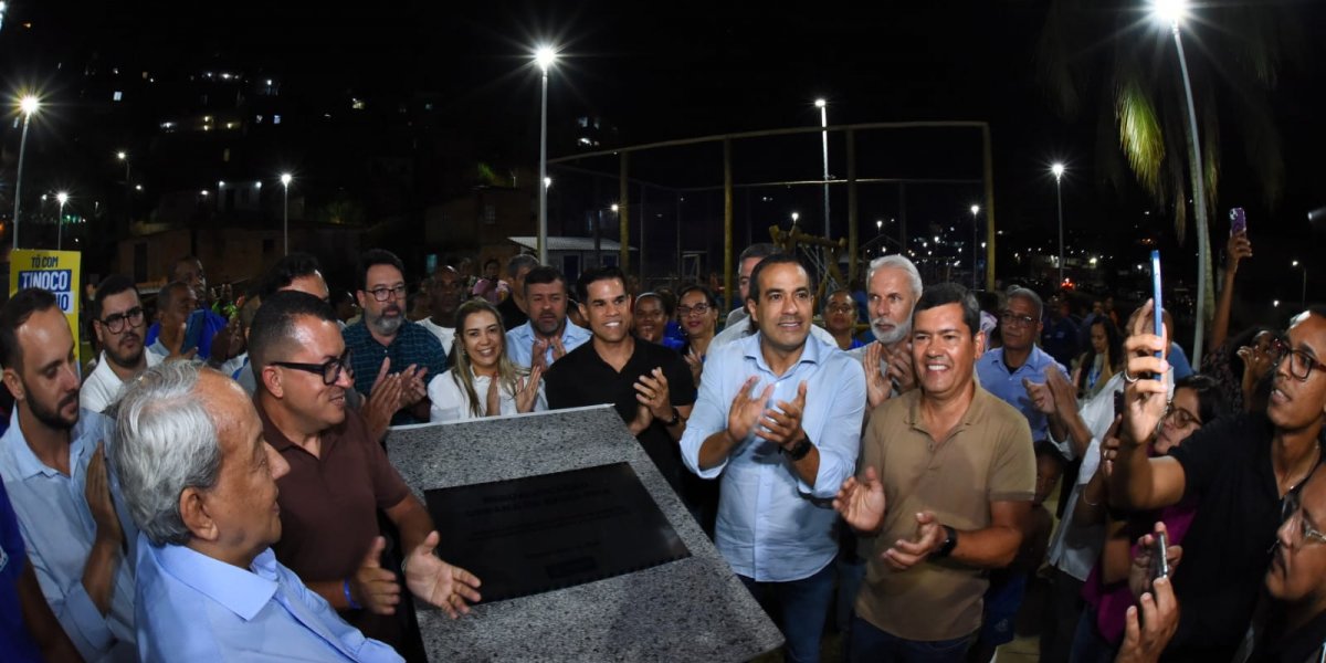 Prefeitura revitaliza Baixa Fria com entrega de obras de requalificação urbana