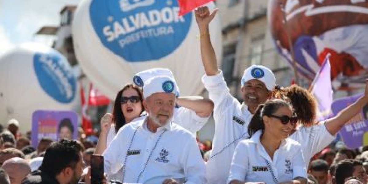 Segurança de Lula derruba drones no desfile da Independência da Bahia
