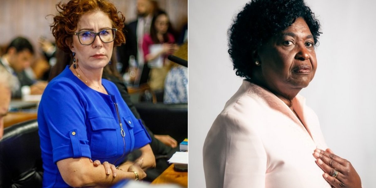 Carla Zambelli (PL-SP) chama Benedita da Silva (PT-RJ) de 'Chica da Silva'