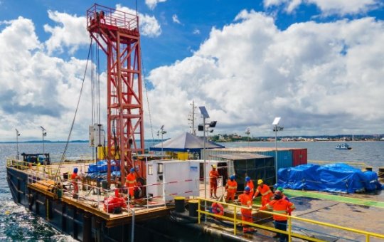 Ponte Salvador-Itaparica: Sondagem entra na etapa de águas profundas