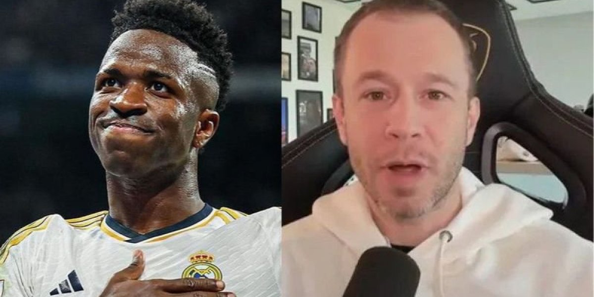 Vini Jr, astro da seleção, responde Tiago Leifert após críticas