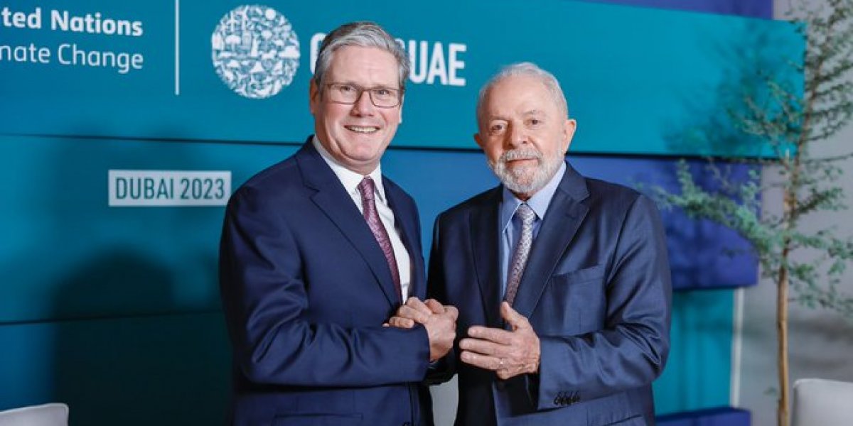 Lula parabeniza novo ministro do Reino Unido: ‘Conte com o Brasil’