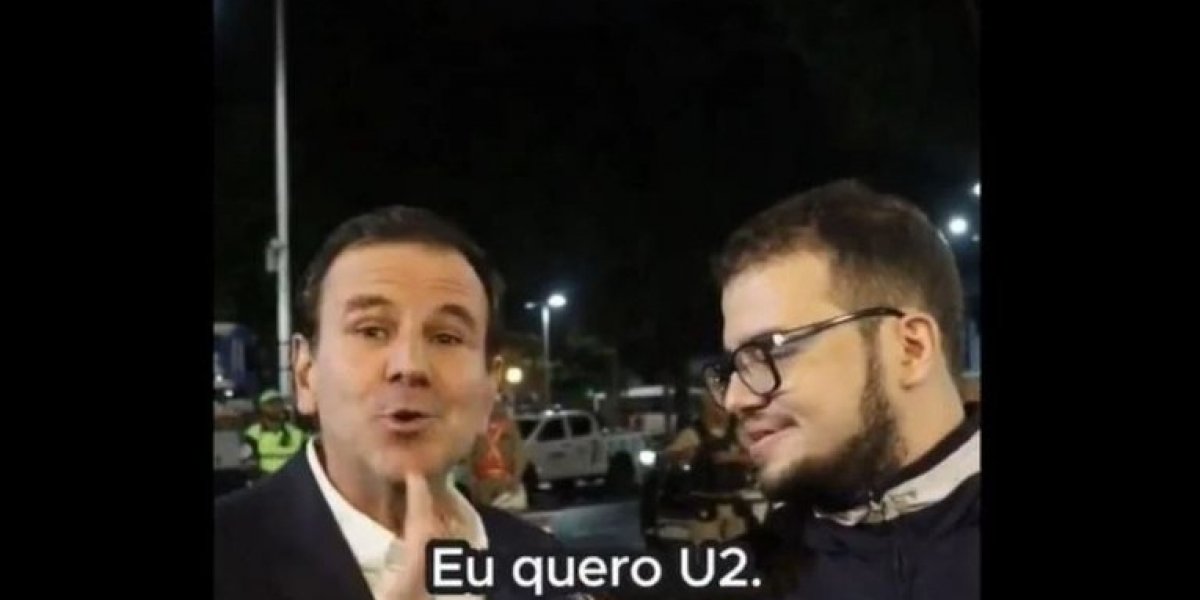 Tiktoker questiona Eduardo Paes sobre corrupção e investimentos no Rio