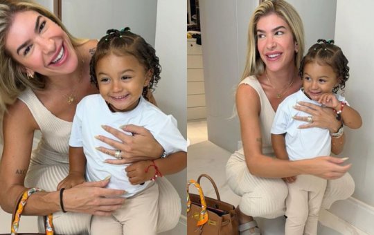 Lore Improta é criticada após mostrar a baba de Liz, sua filha