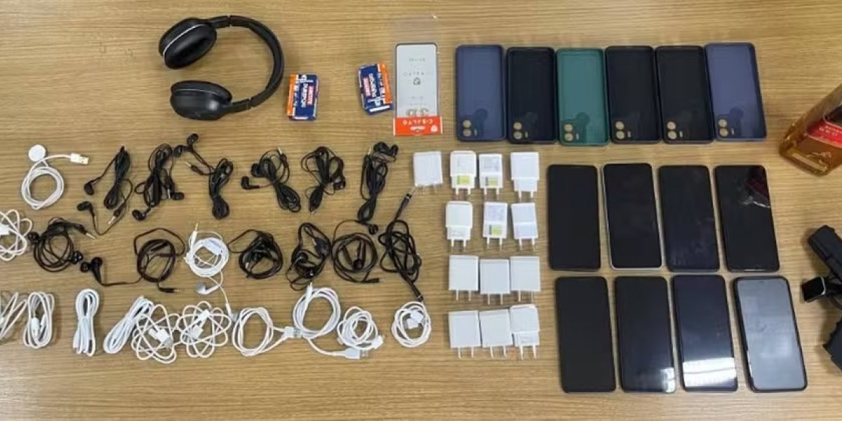 Policial penal é preso suspeito de vender celulares a presidiários em BH