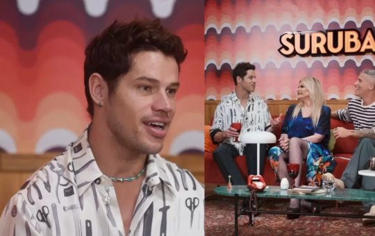 Ator José Loreto revela experiências sexuais em entrevista ao programa Surubaum