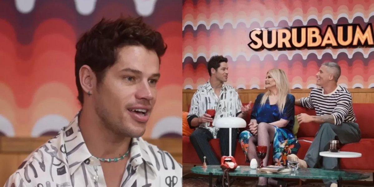 Ator José Loreto revela experiências sexuais em entrevista ao programa Surubaum