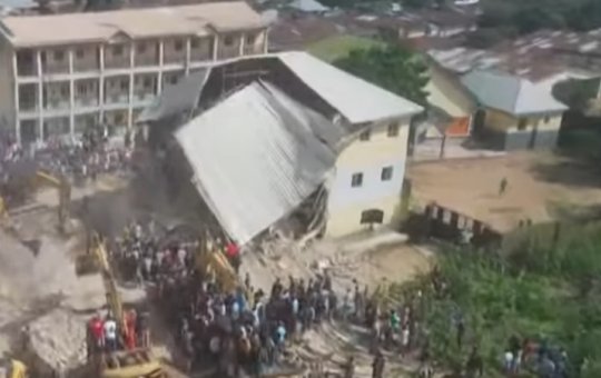 Desabamento de escola em Jos, Nigéria, deixa pelo menos 21 Mortos