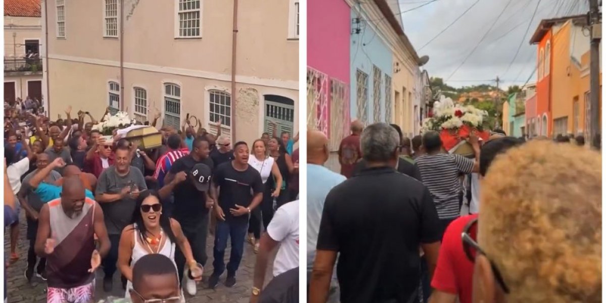 Velório de Mestre Bala vira 'Carnaval' em Cachoeira