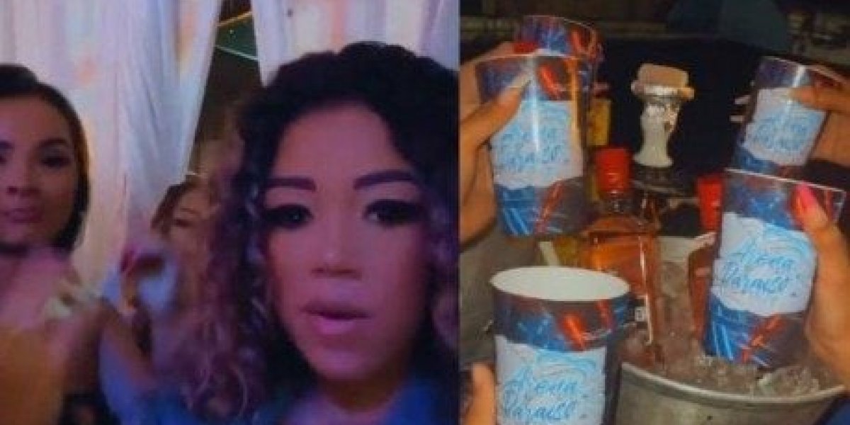 Grávida aos 17 anos, ex de MC Poze aglomera e vai a festa com bebida alcóolica