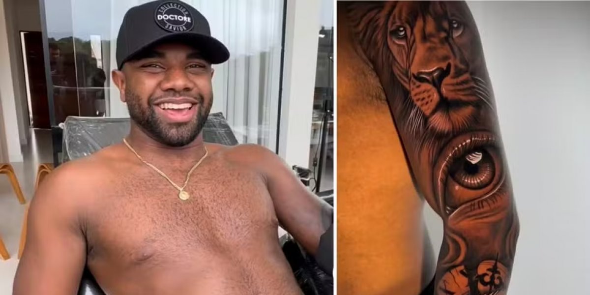 Davi publica vídeo após fazer primeira tatuagem
