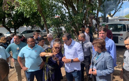 Prefeito fala sobre paralisação das obras em Roma para festejos à Irmã Dulce