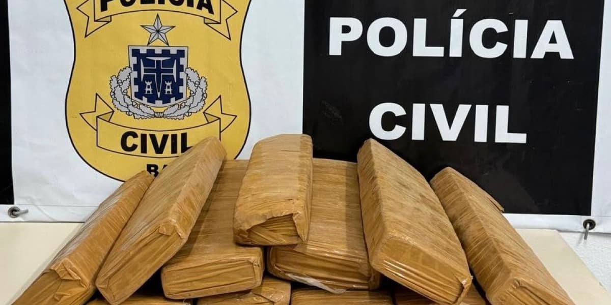 Polícia prende motorista com 20 kg de maconha em Lauro de Freitas