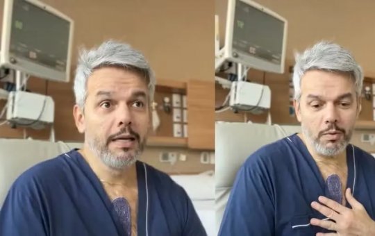 Otaviano Costa revela diagnóstico de aneurisma e passa por cirurgia