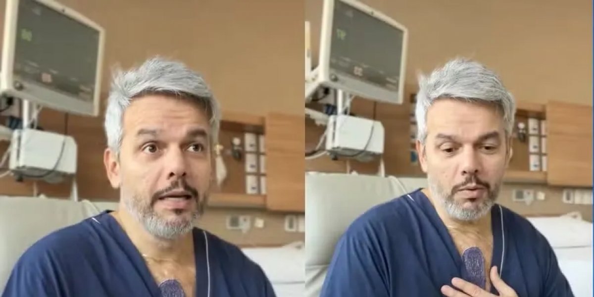 Otaviano Costa revela diagnóstico de aneurisma e passa por cirurgia