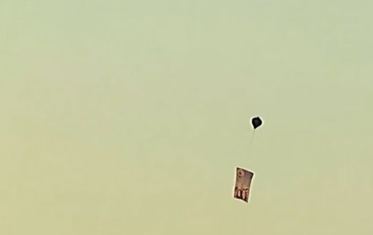 Novo Balão é flagrado durante a madrugada em São Paulo 