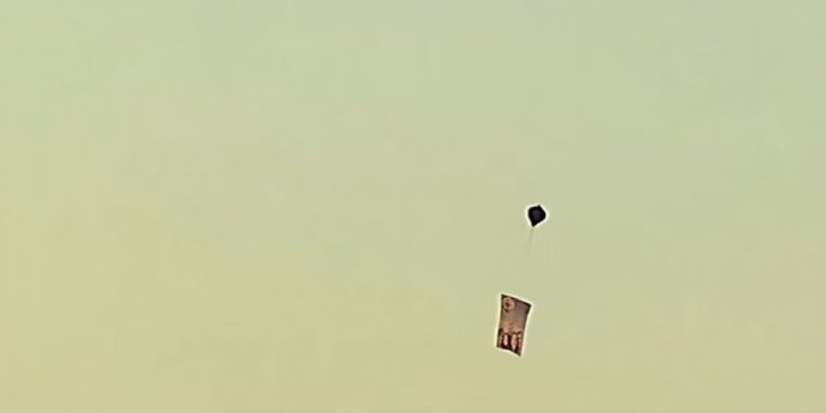 Novo Balão é flagrado durante a madrugada em São Paulo