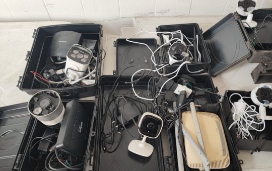 Polícia Militar remove câmeras clandestinas em Salvador