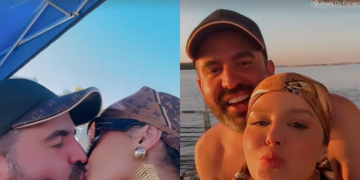 Maraisa viaja com noivo após reatar noivado e adiar casamento