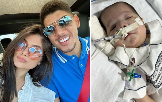 Esposa de Zé Vaqueiro faz homenagem ao filho em dia que ele faria 1 ano