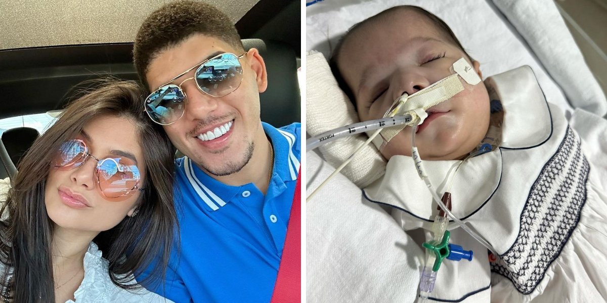 Esposa de Zé Vaqueiro faz homenagem ao filho em dia que ele faria 1 ano