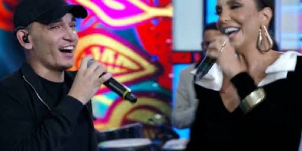 Ivete desafia João Gomes a pular corda