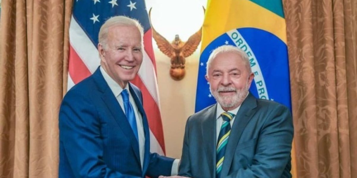 Lula e Biden conversam nesta terça-feira (30)