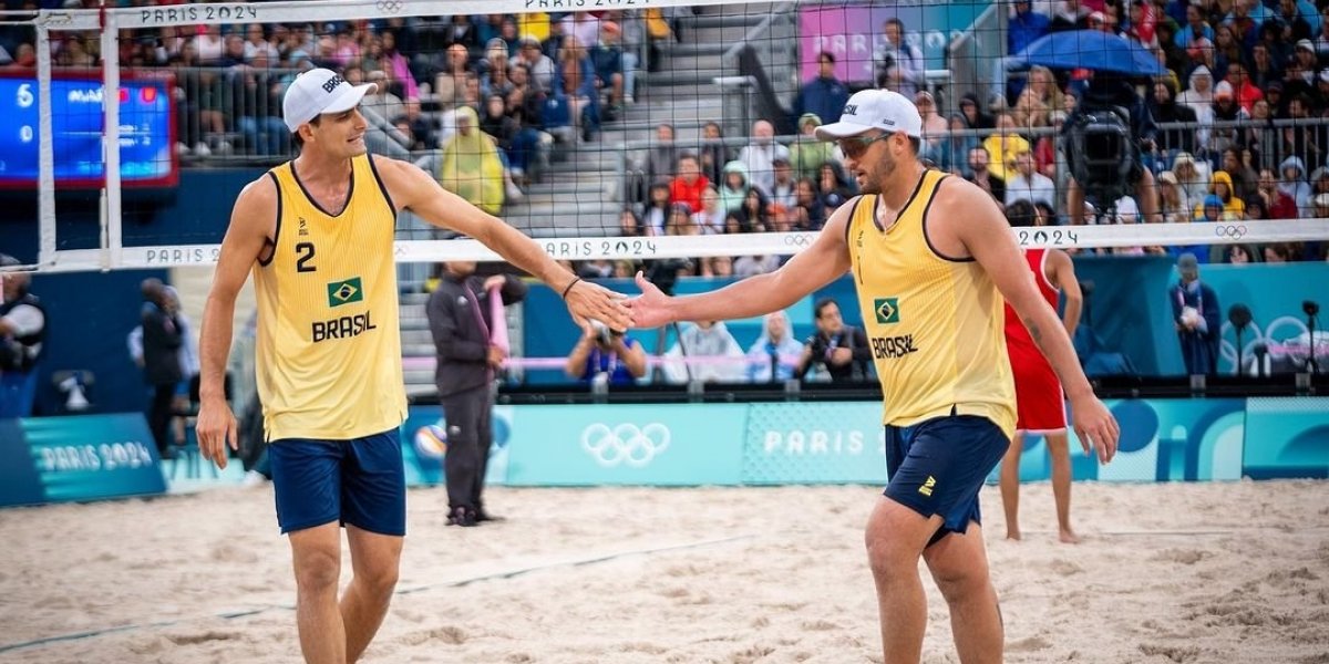 George e André perdem para cubanos e enfrentam último desafio em Paris