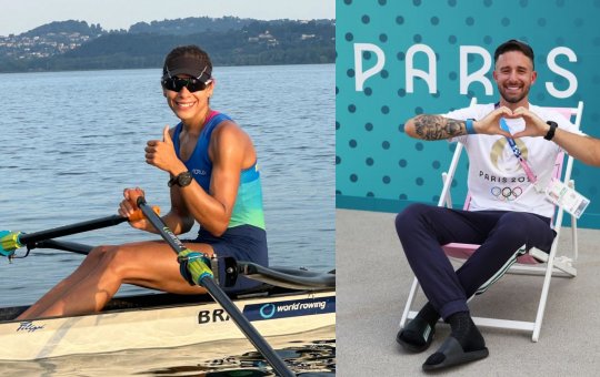 Bia Tavares e Lucas Verthein não avançam às semifinais do remo em Paris 2024