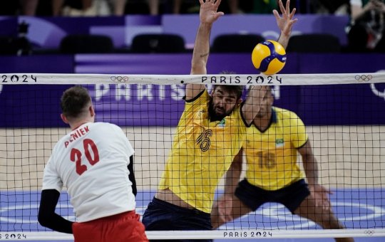 Vôlei masculino perde mais uma e complica classificação nas Olimpíadas