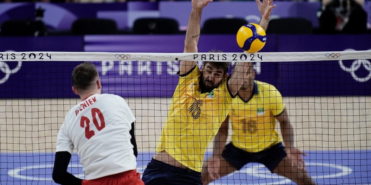 Vôlei masculino perde mais uma e complica classificação nas Olimpíadas