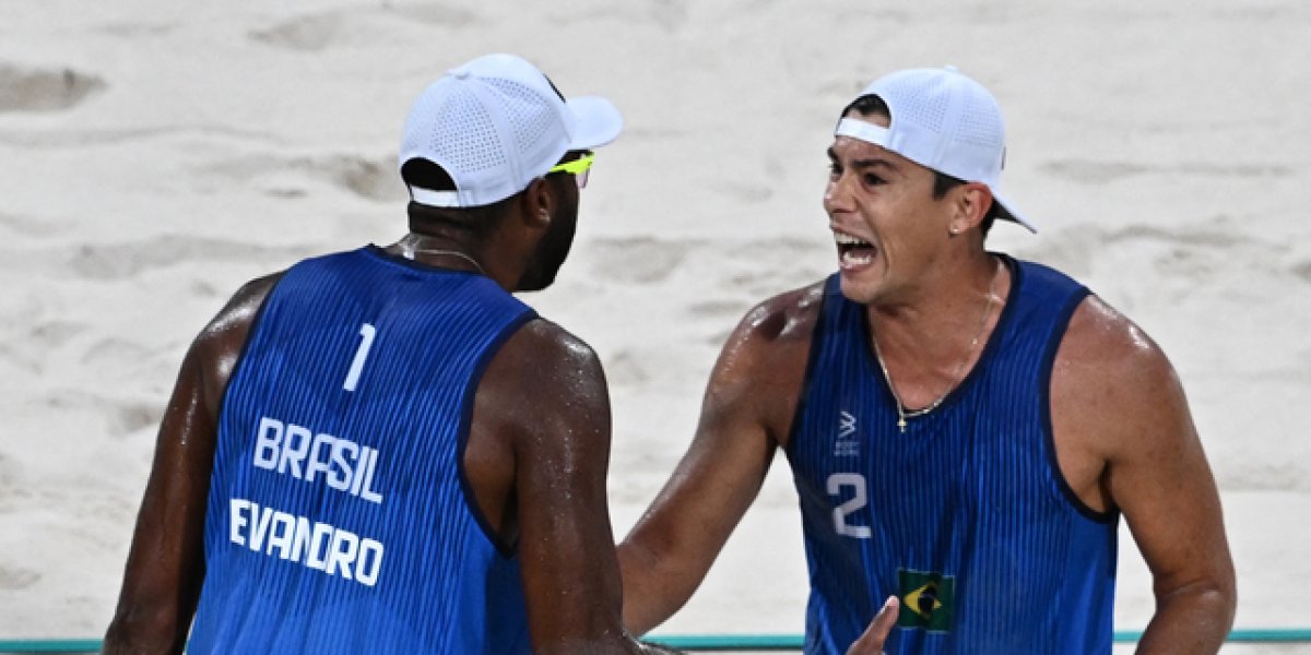 Evandro e Arthur vencem e avançam nas Olimpíadas de Paris 2024