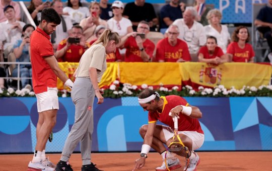 Rafael Nadal e Carlos Alcaraz são eliminados das duplas nas Olimpíadas de Paris