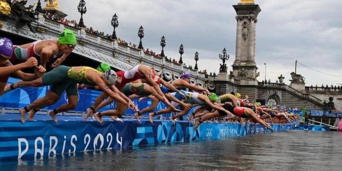 "Vi coisas que é melhor não pensar muito", diz atleta sobre prova no Rio Sena