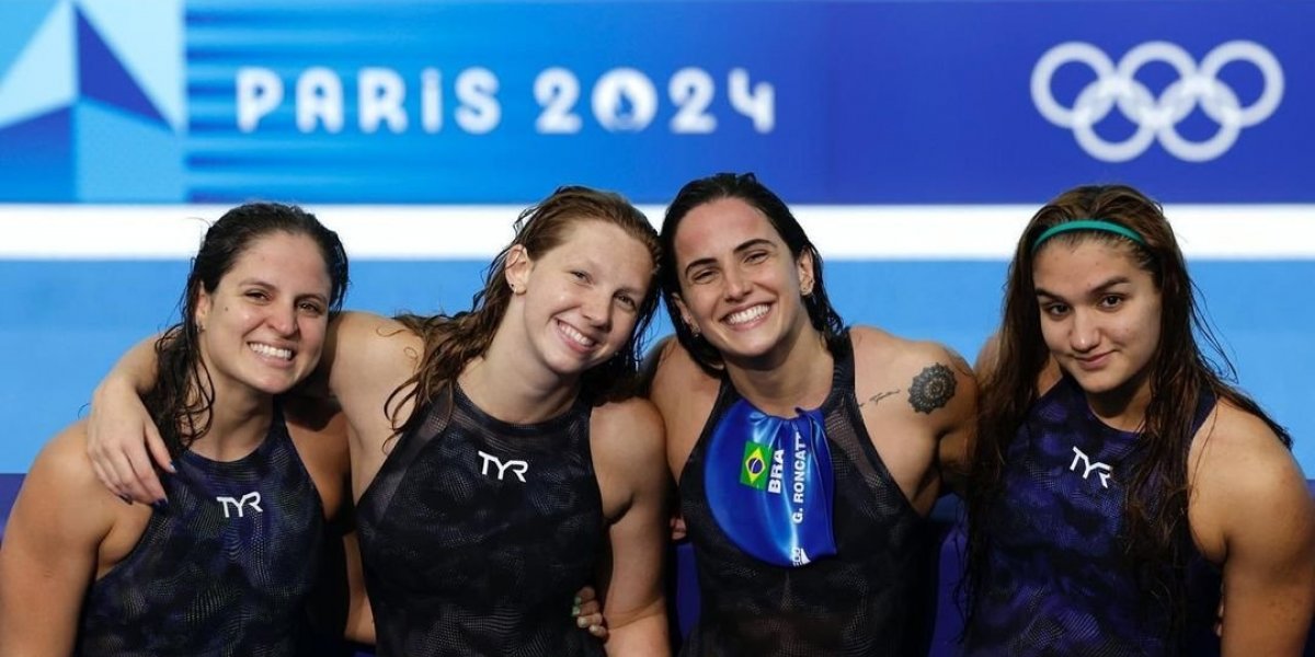Natação: Brasil vai a final do revezamento 4x200m e Guilherme Caribé é eliminado