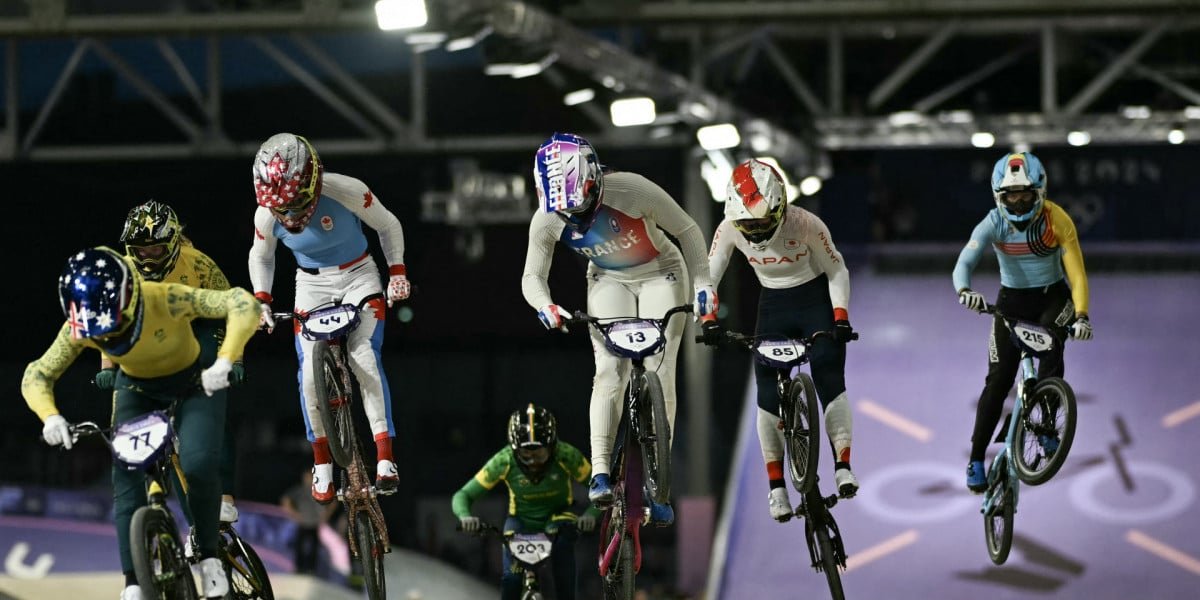 Paola Reis é eliminada nas quartas de final do BMX Racing em Paris