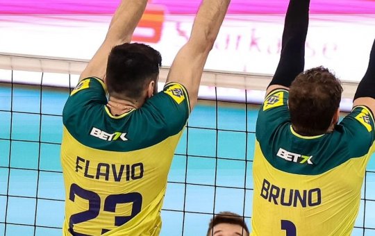 Vôlei: Brasil avança para as quartas de final com vitória sobre o Egito