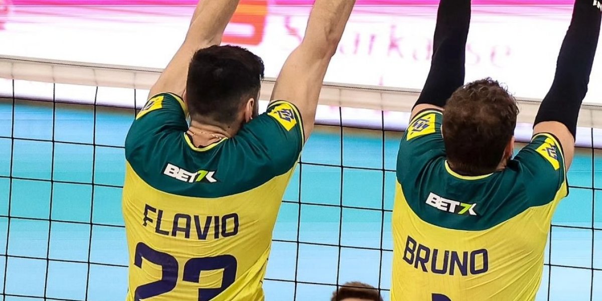 Vôlei: Brasil avança para as quartas de final com vitória sobre o Egito