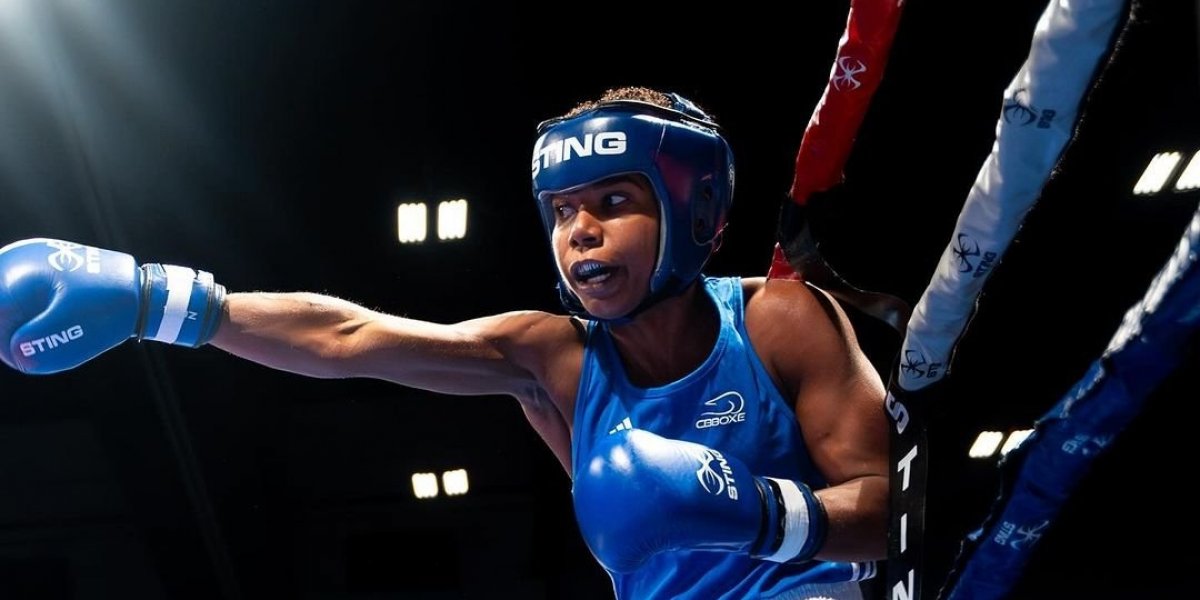 Jucielen Romeu vai às quartas de final do boxe em Paris 2024