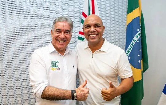 Zé Neto escolhe Sandro Narizeu como vice para as eleições municipais de Feira