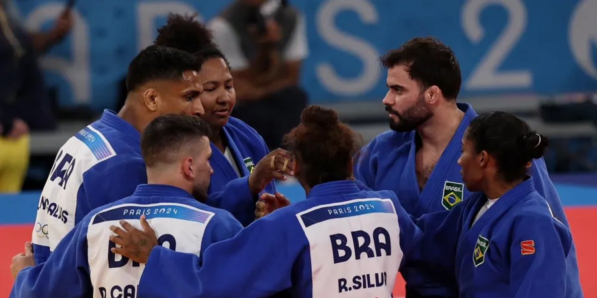 Equipe brasileira de judô vence o Cazaquistão e perde para Alemanha